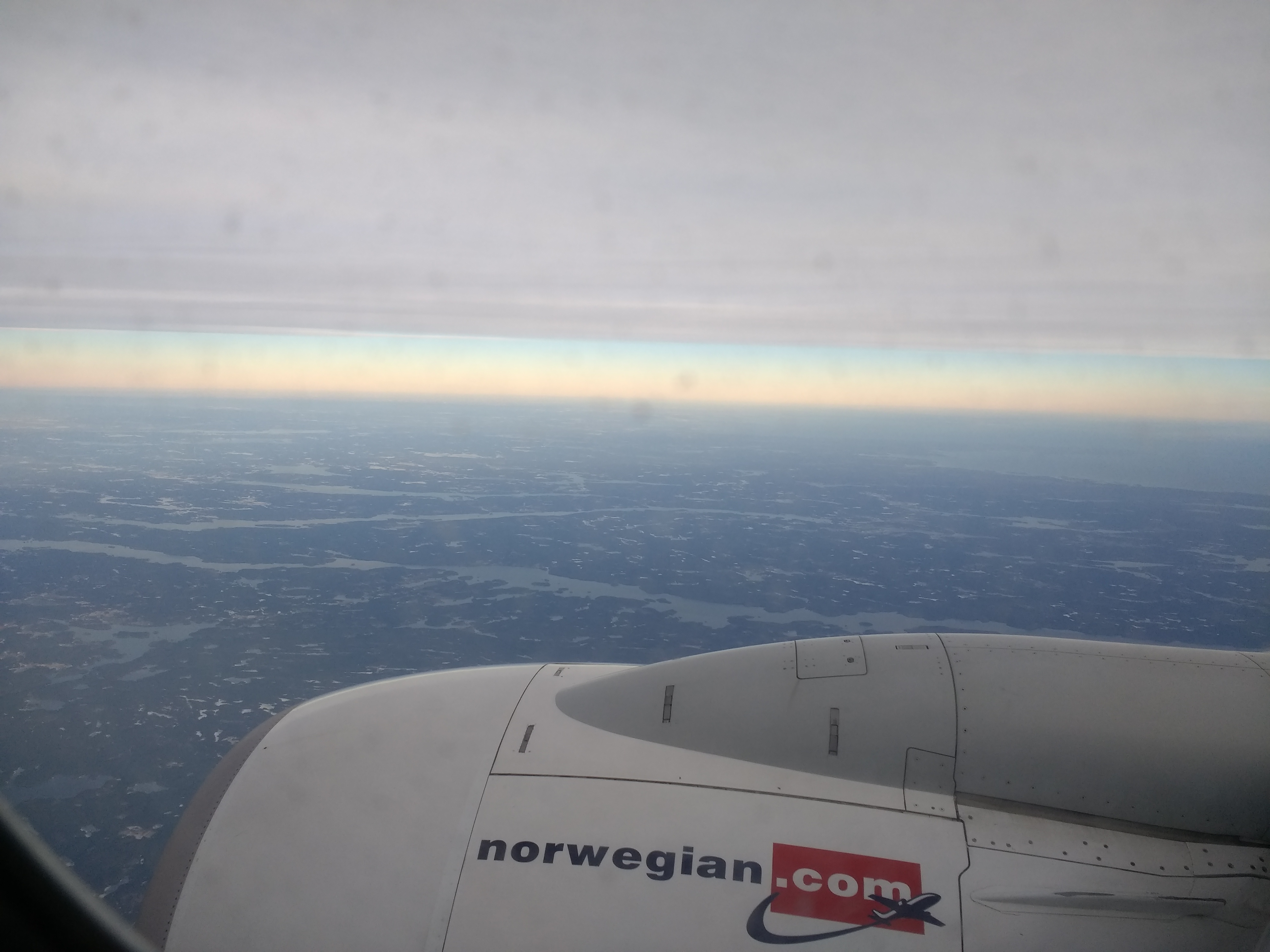 Vue depuis un avion