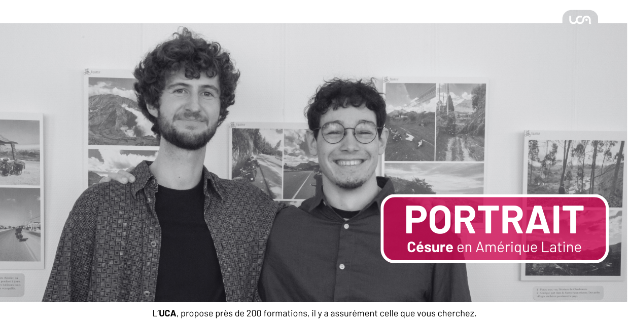 Hector et Mario, lors de l'inauguration de leur exposition  la Rotonde