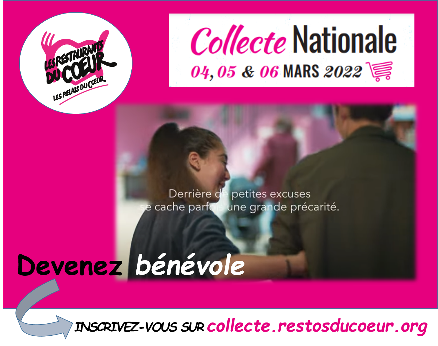 Lien inscription collecte